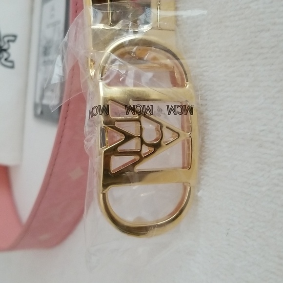 New MCM Mode Travia Visetos Reversible Belt - Picture 3 of 9